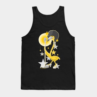 mrs.Fannie flamingo pop star / yellow edition Tank Top